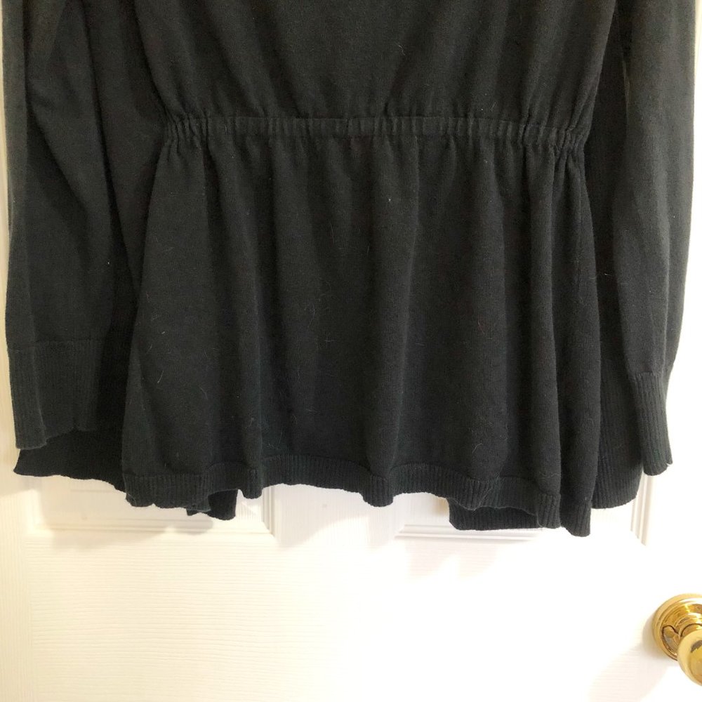 Gap Body Black Open Front Cardigan Size Small - Picture 5 of 7